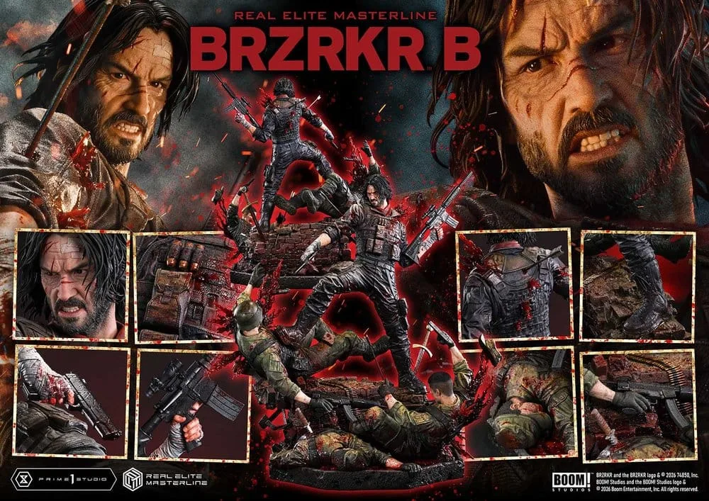BRZRKR Statue – B Real Elite Masterline 1/4 Scale 69 cm 7