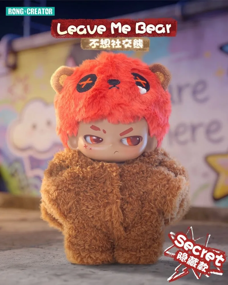 Neekyio Silent Beast Plush Keychains – Blind Box Display of 6 15 cm 3