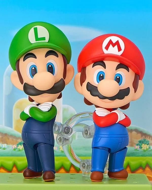 Super Mario Action Figure – Nendoroid Luigi 10 cm 7