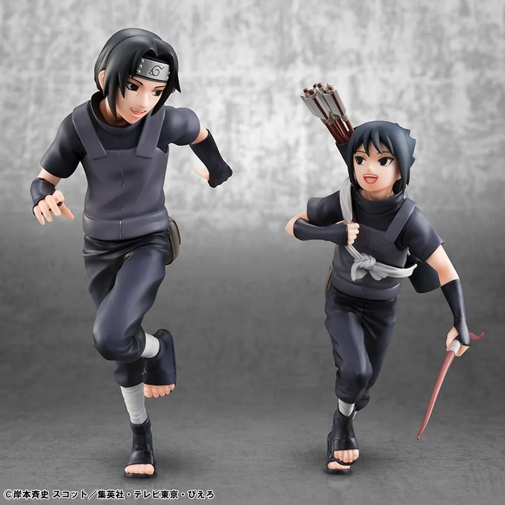 Naruto Shippuden Figures – G.E.M. Itachi and Sasuke 2-Pack