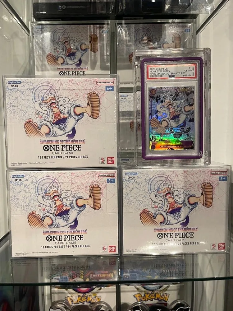 One Piece Booster Box Protectors – Evoretro 5-Pack 12 x 6 x 15 cm 7