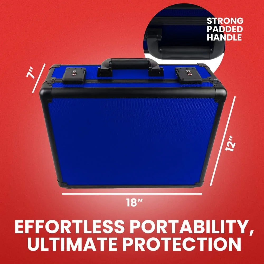 Evoretro Graded Card Storage Box – XL Blue 120 Cards 6