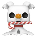 Nightmare Before Christmas Pop Figure – Zero with Candy Cane 9 cm 1