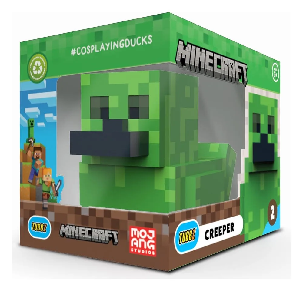 Minecraft PVC Figure – Tubbz Creeper Boxed Edition 10 cm 1