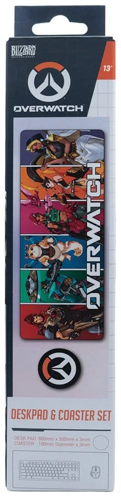 Overwatch Desk Pad Set – With Coaster 80 x 30 cm 7