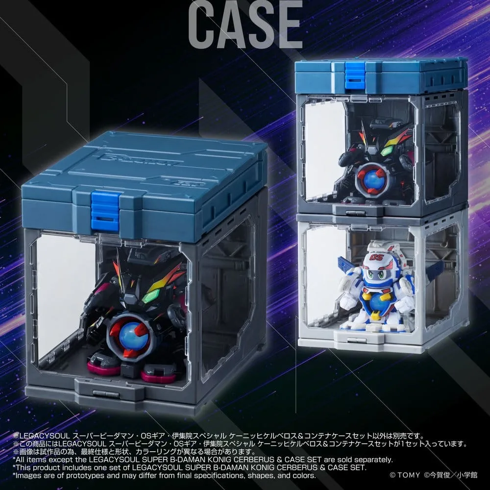 Super B-Daman Action Figure – Konig Cerberus and Case Set 6