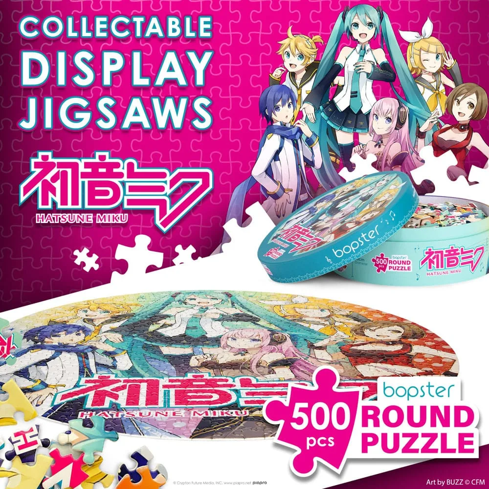 Hatsune Miku Jigsaw Puzzle – Round 500 Pieces 50 cm 7