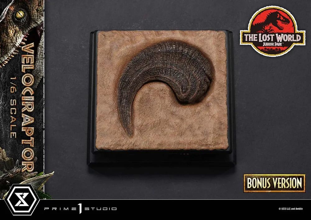 Jurassic Park II Statue – Velociraptor Bonus Version 41 cm 19