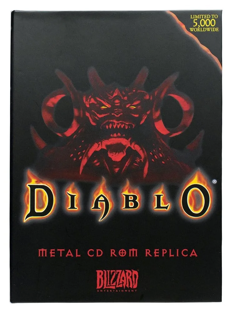 Diablo CD-ROM Replica – 30th Anniversary Limited Edition 11 cm 10