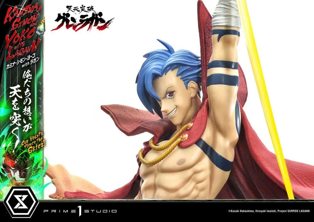 Gurren Lagann Statue – Kamina Simon Yoko with Lagann Deluxe 97 cm 20