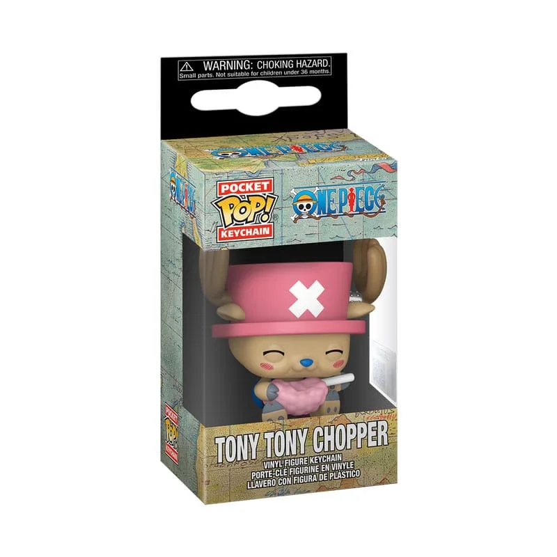 One Piece POP Vinyl Keychains – Chopper Cotton Candy 4 cm 2