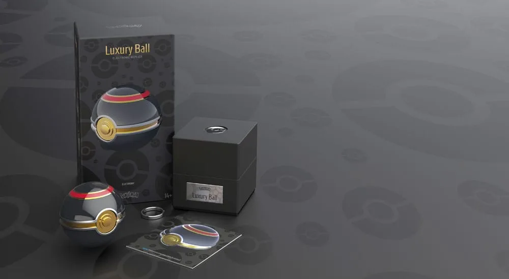 Pokémon Metallreplik – Luxury Ball mit Lichtfunktion 11