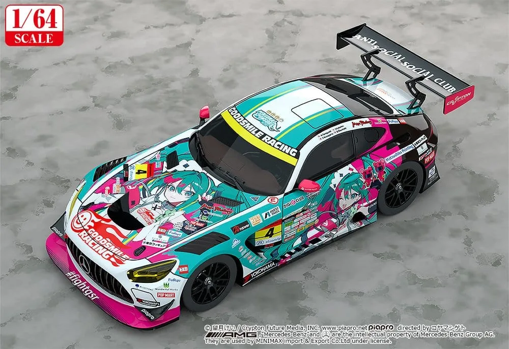Hatsune Miku GT Project Model Car – AMG 2025 1/64 7 cm 2