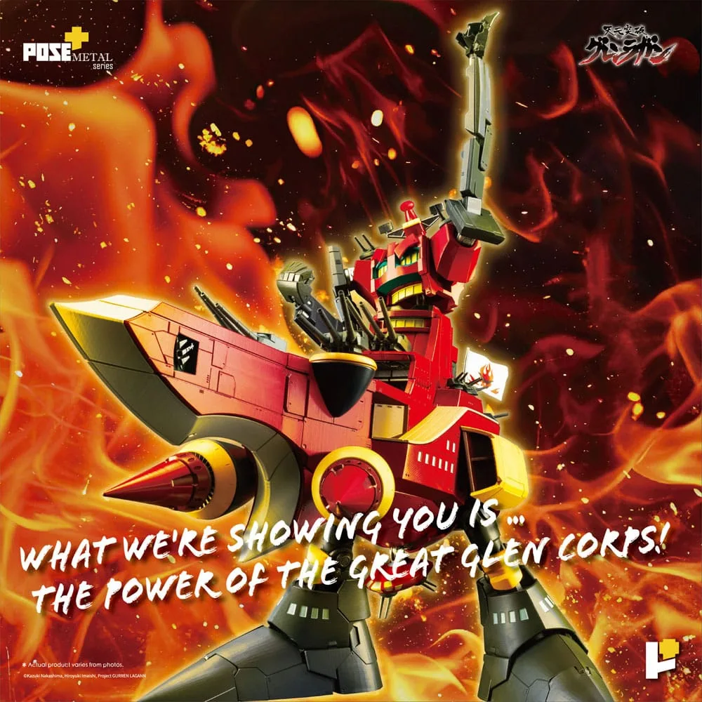 Tengen Toppa Gurren Lagann Figure – POSE+METAL Dai-Gurren 33 cm 2
