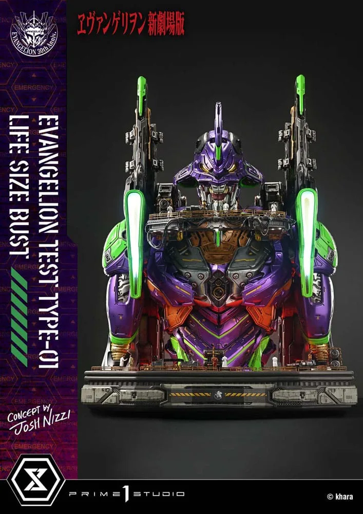 Neon Genesis Evangelion buste – Test Type-01 Josh Nizzi 86 cm 7