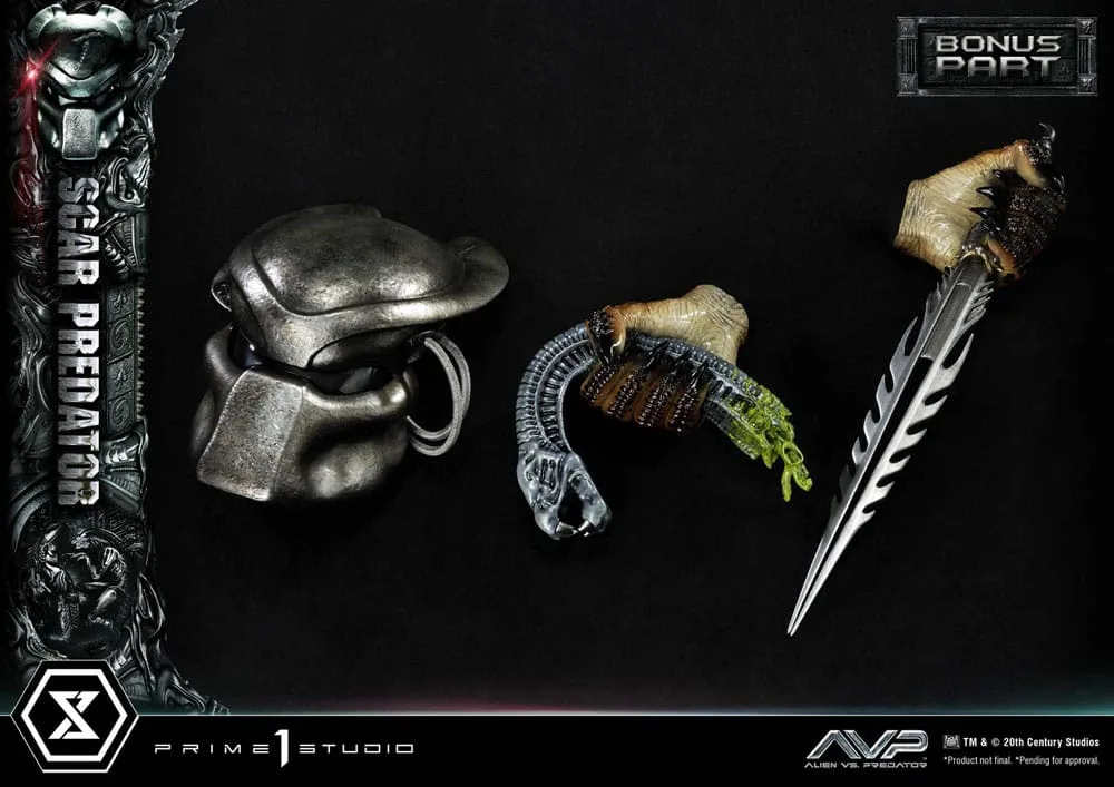Alien vs. Predator Statue – Scar Deluxe Bonus 93 cm 27