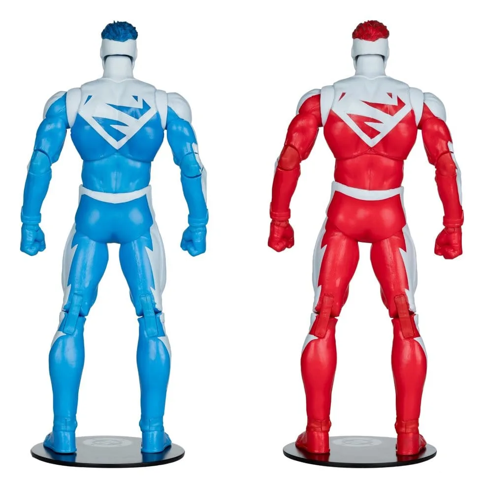 DC Multiverse Action Figures – Superman Blue vs. Red 2-Pack 18 cm 7