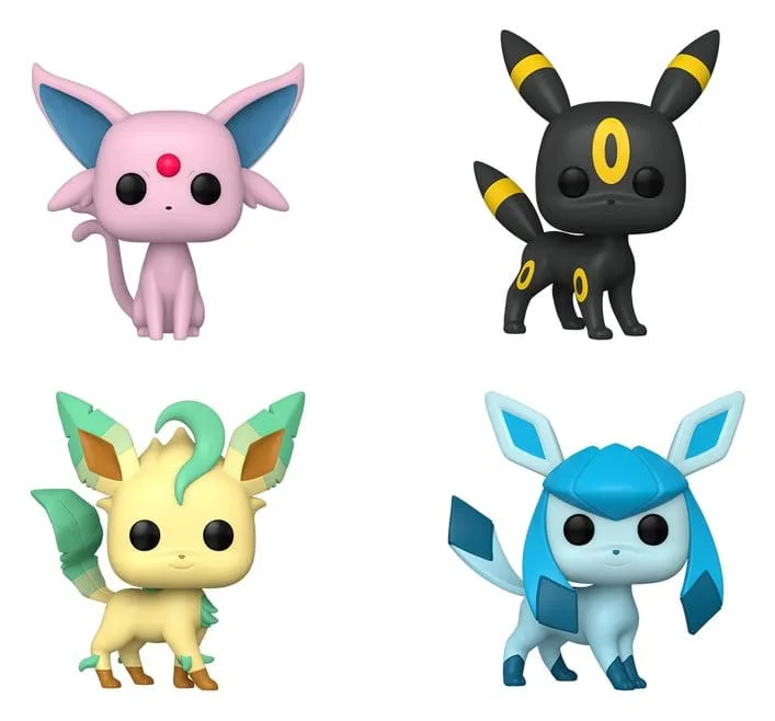 Pokémon Vinyl Figures – Eeveelutions 2 Funko Pop 4-Pack 9 cm 1