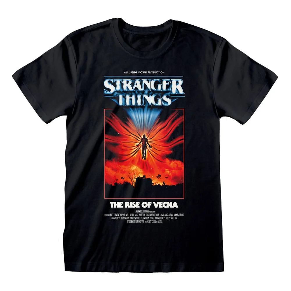 Stranger Things T-Shirt – Rise of Vecna Poster Size S