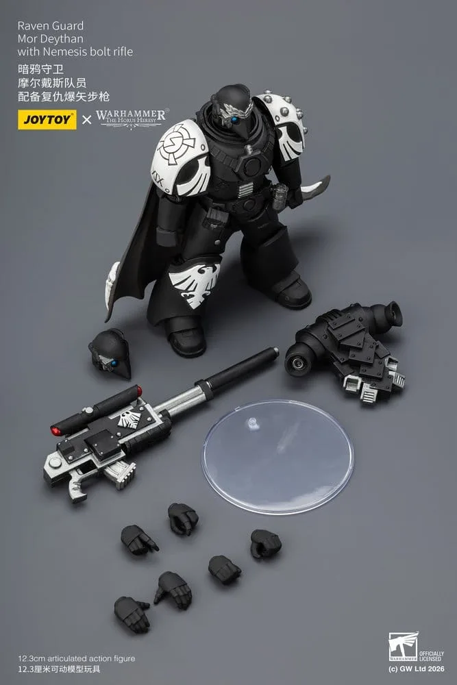 Warhammer 40,000 Action Figure – Raven Guard Mor Deythan 12.3 cm 9