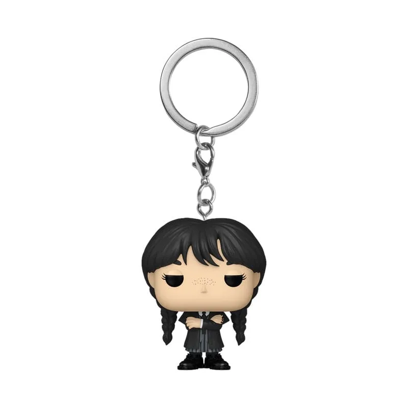 Wednesday Pop Vinyl Keychains – Character Display of 12 4 cm