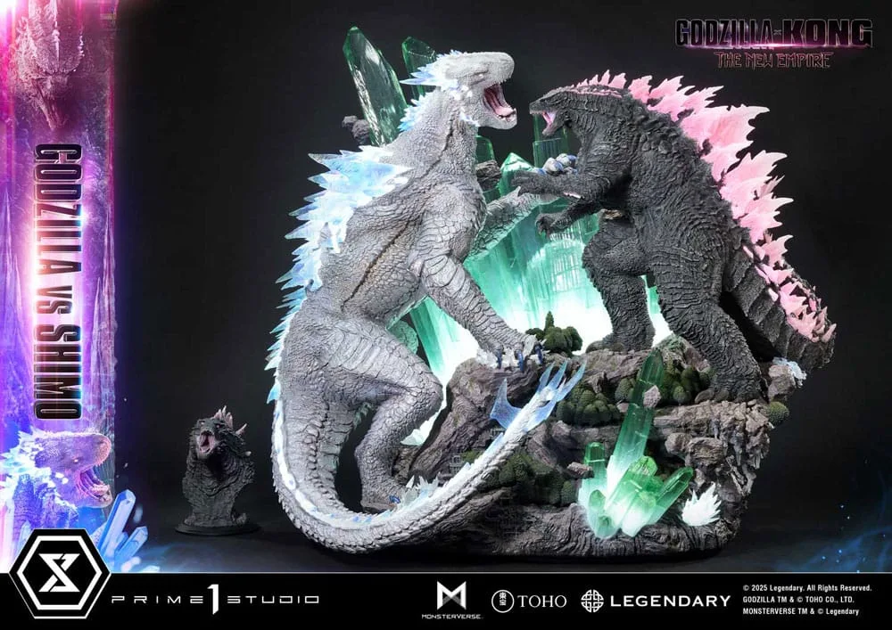 Godzilla x Kong Diorama Statue – Godzilla vs Shimo 86 cm