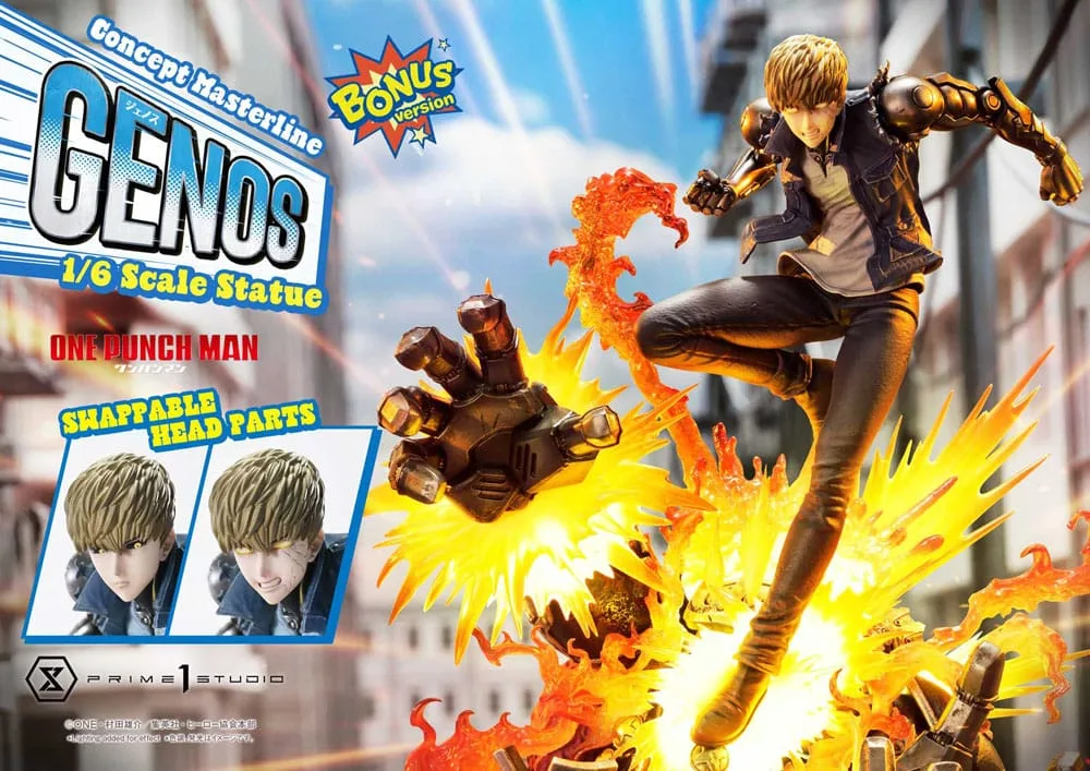 One Punch Man Statue – Genos Bonus Version 1:6 33 cm 3