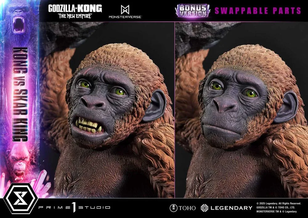 Godzilla x Kong Statue – Kong vs Skar King Bonus Version 104 cm 7