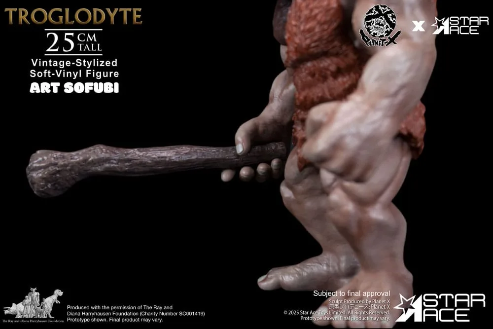Ray Harryhausen Vinyl Statue – Vintage Troglodyte 25 cm 5