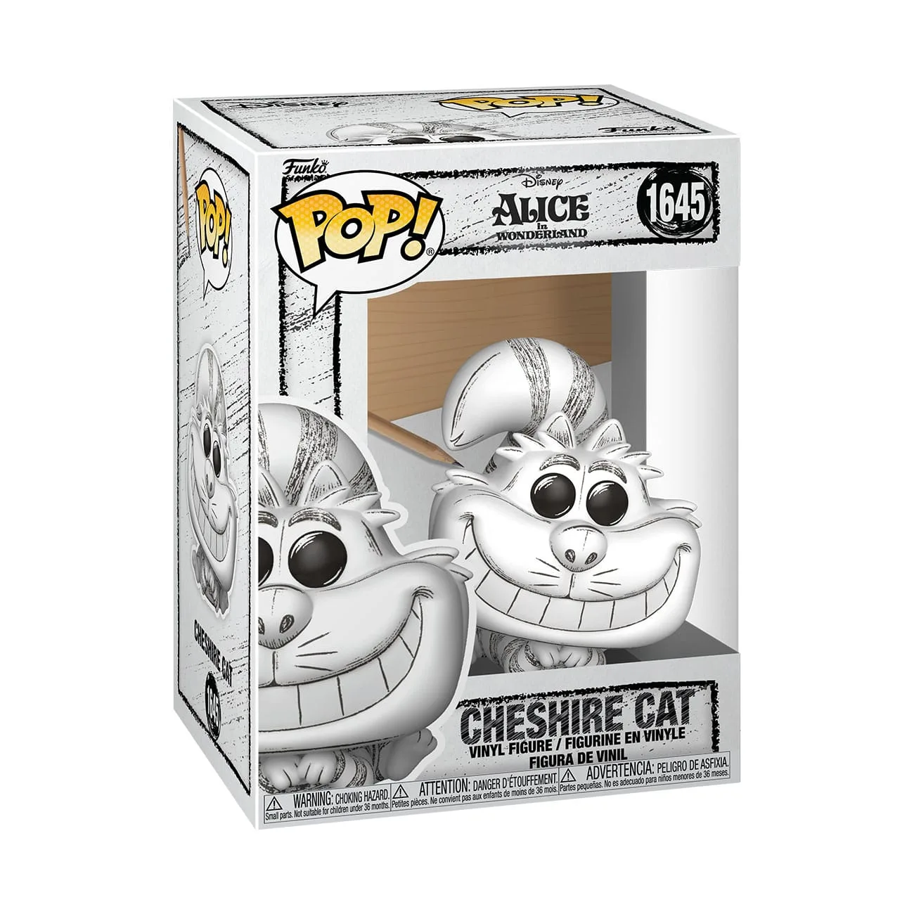 Disney Pop Vinyl Figure – Sketched Cheshire Cat 9 cm 2