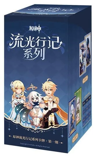 Genshin Impact TCG Display – Journey of Light 18 Packs