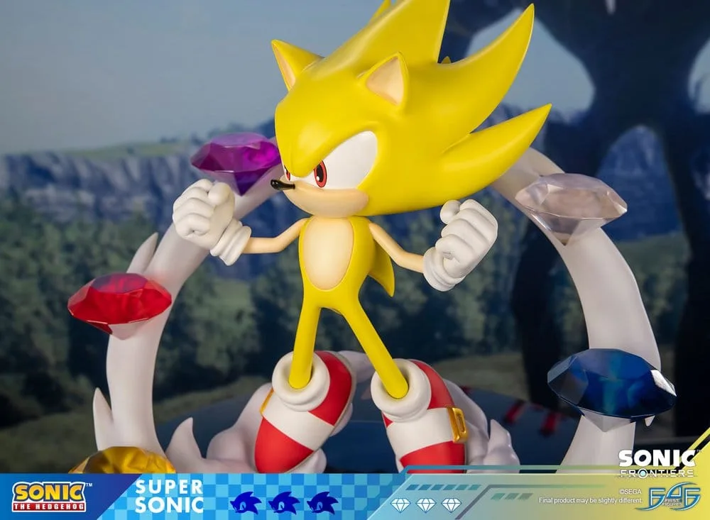 Sonic Frontiers Resin-Statue – Super Sonic 45 cm 17