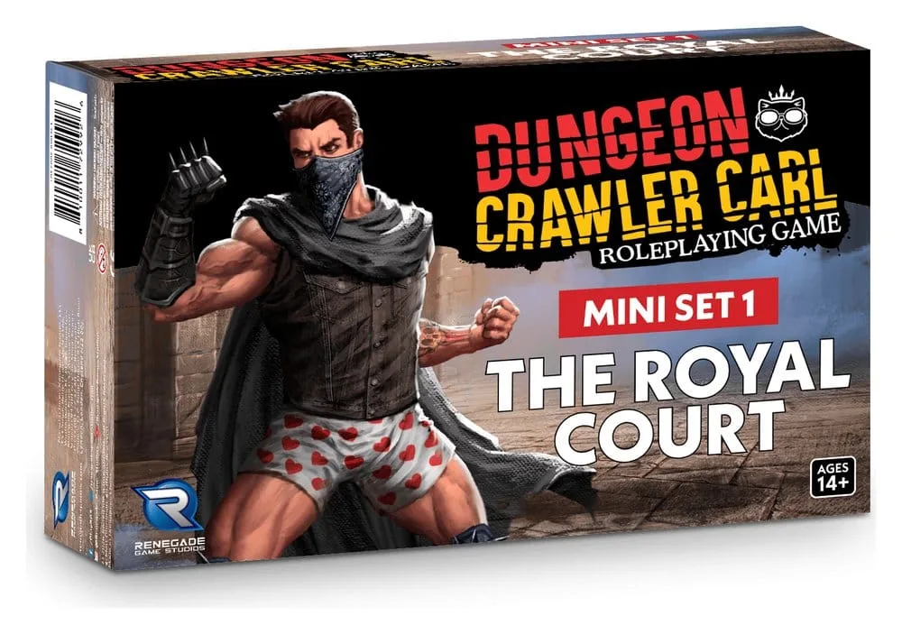 Dungeon Crawler Carl Miniatures – The Royal Court Set 1