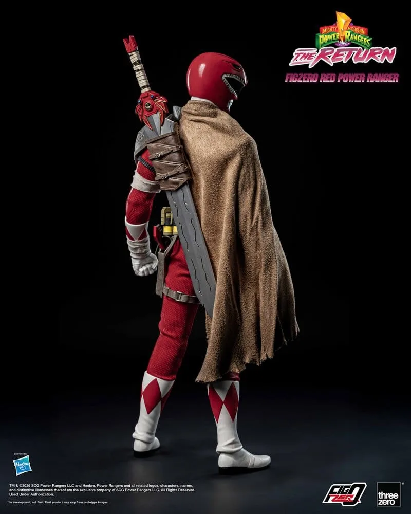Power Rangers Action Figure – The Return FigZero Red Ranger 31 cm 4