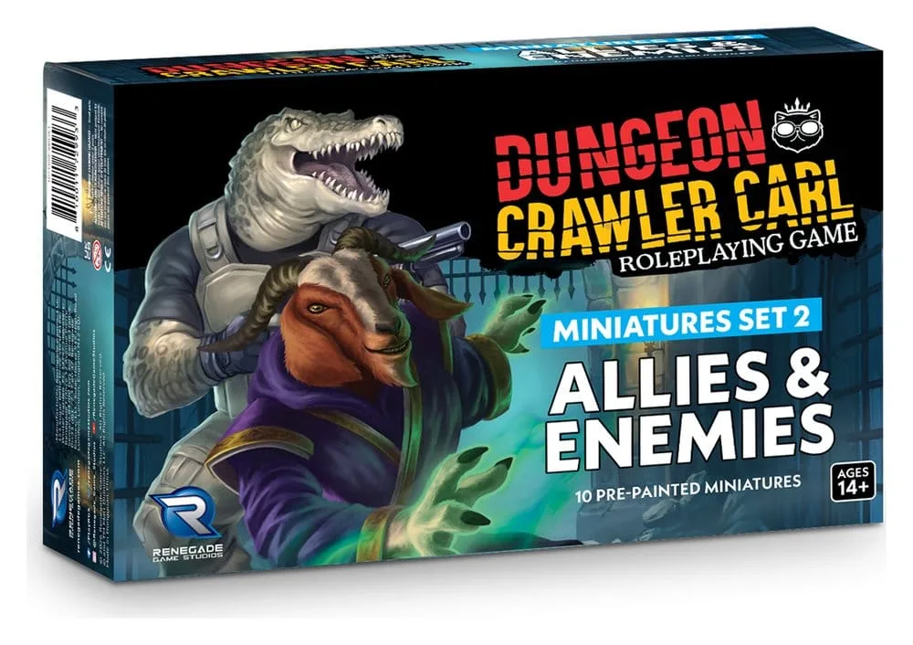 Dungeon Crawler Carl Miniatures – Set 2 Enemies and Allies