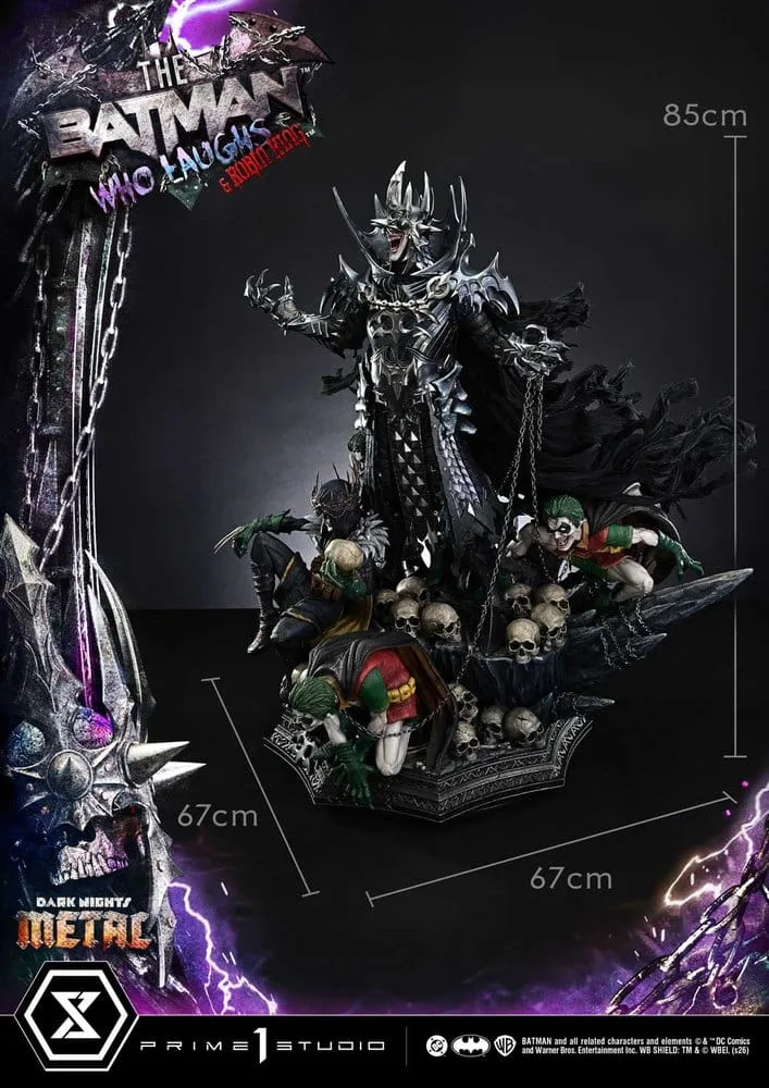 DC Statue – The Batman Who Laughs & Robin King Deluxe 85 cm 15