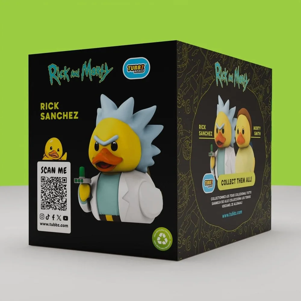 Rick and Morty Figure – Tubbz Rick Boxed Edition 10 cm 4