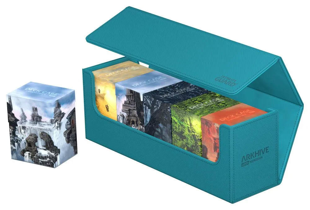 Ultimate Guard Kartenbox – Arkhive 400+ Xenoskin Petrol 9