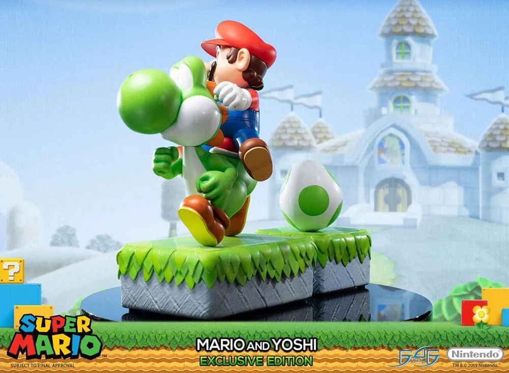 Super Mario Statue – Mario und Yoshi 48 cm 22