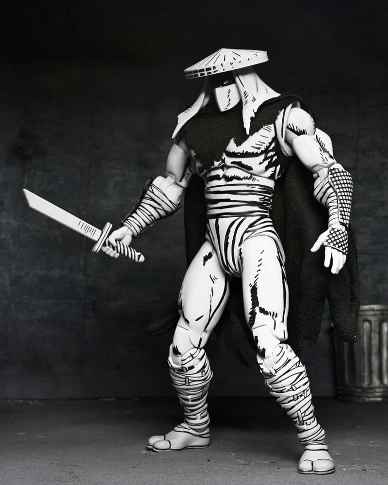 TMNT Action Figure – Black and White Foot Assassin 18 cm 7