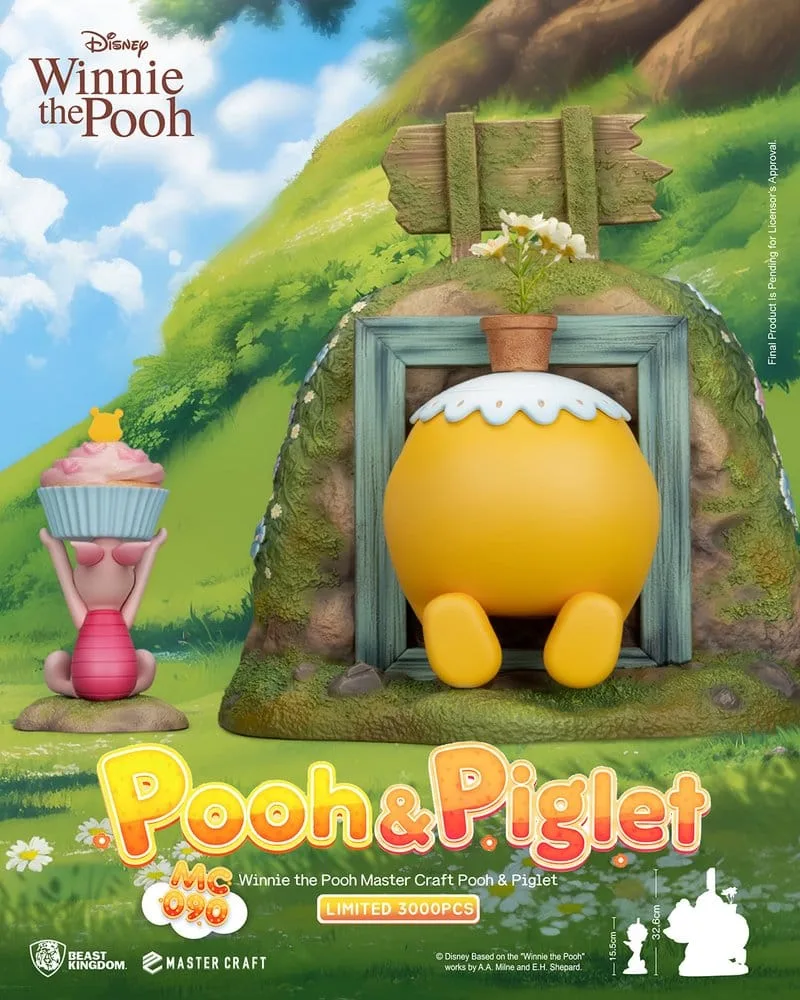 Disney Statue – Master Craft Pooh and Piglet 33 cm 8