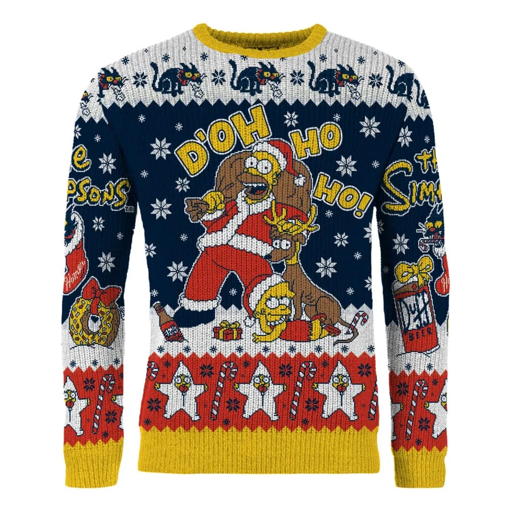 The Simpsons Christmas Sweater – D’oh Ho Ho