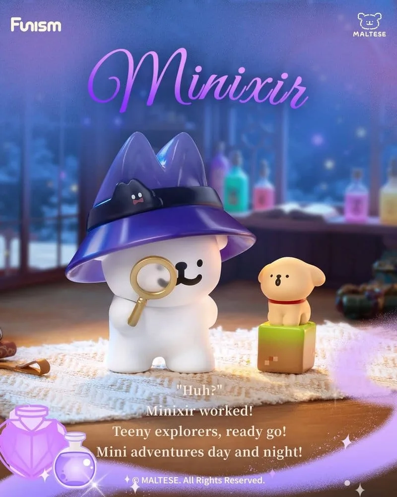 Maltese Mini Figures – Magic Seekers Display of 8 9
