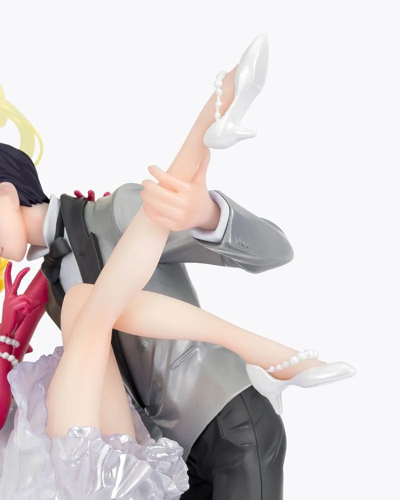 Sailor Moon Statue – Usagi and Tuxedo Mask Moonlight Glow 24 cm 5