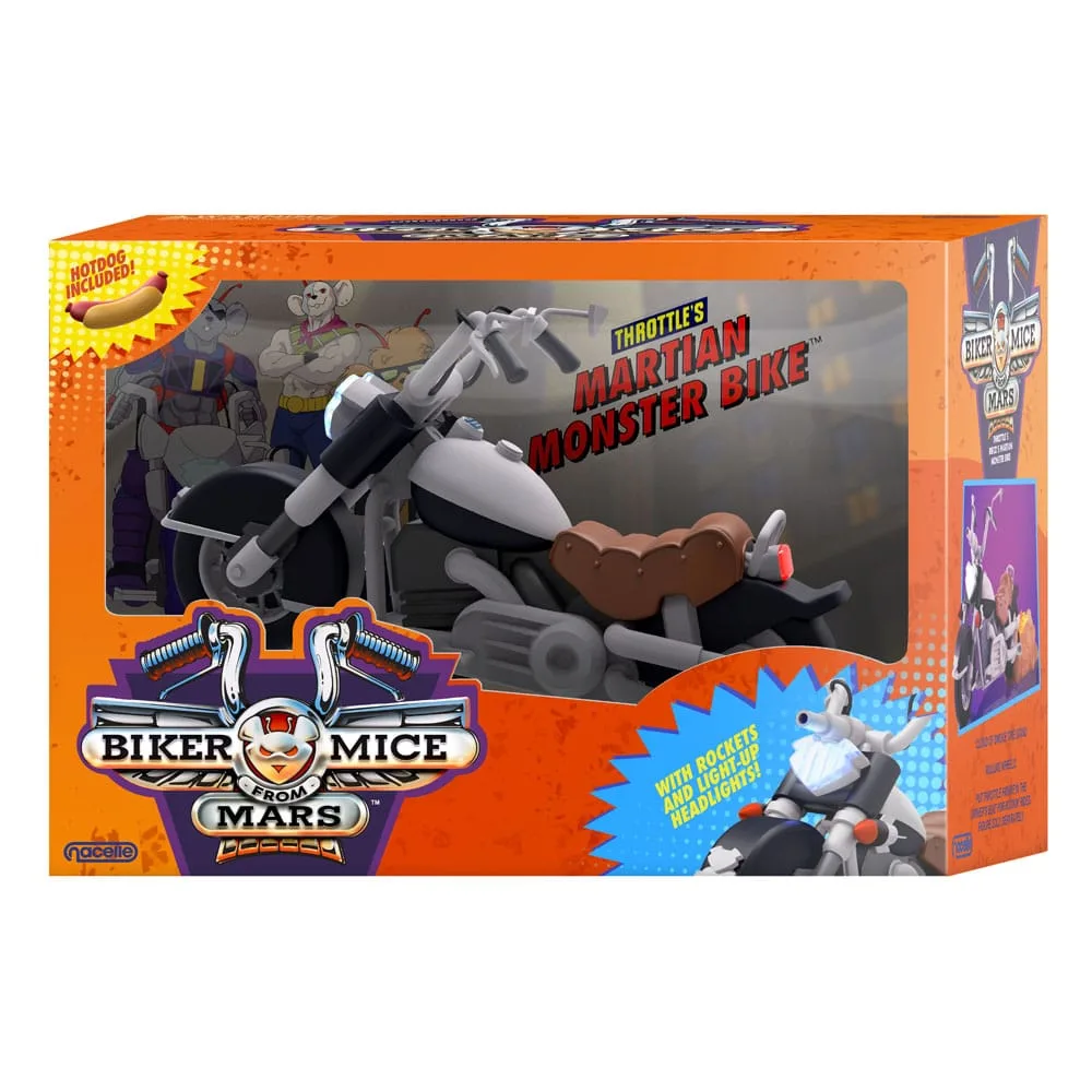 Biker Mice from Mars Vehicle – Throttle’s Martian Monster Bike 23 cm 2