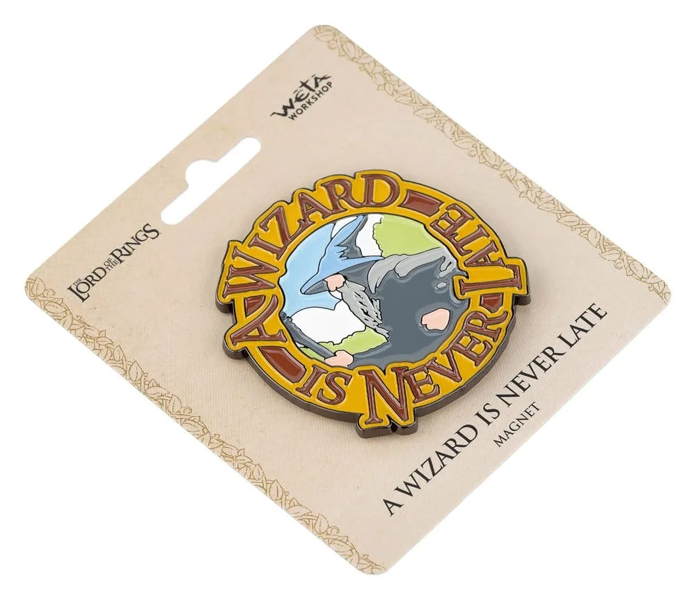 Lord of the Rings Magnet – A Wizard Is Never Late 7 cm 2