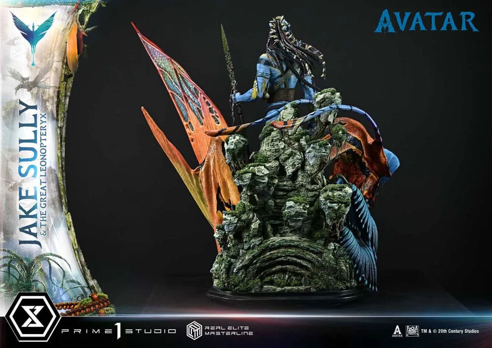 Avatar Statue – Jake Sully & The Great Leonopteryx 87 cm 7
