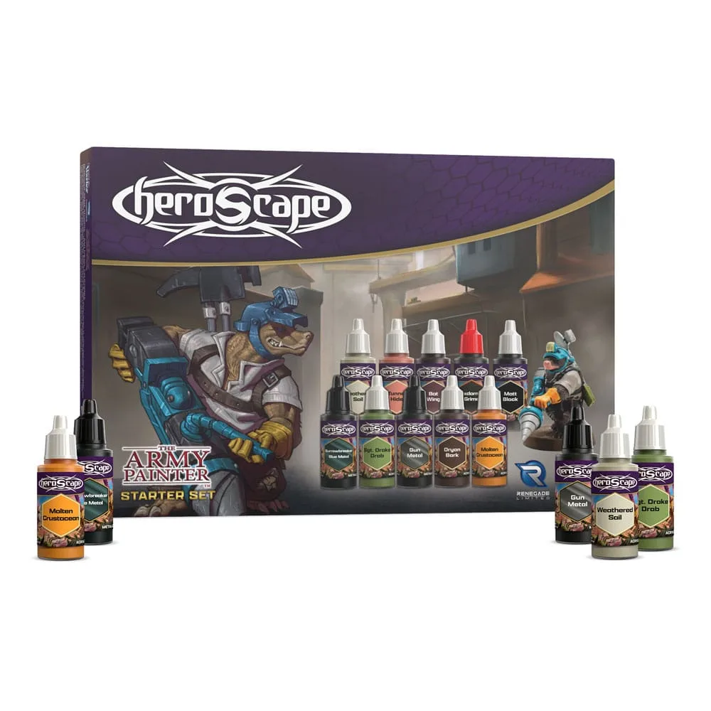 Heroscape Miniature Paint Set – Army Painter Starter Set