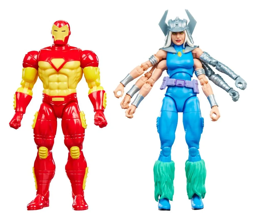 Marvel Legends Action Figures – Iron Man and Spiral 2-Pack 15 cm