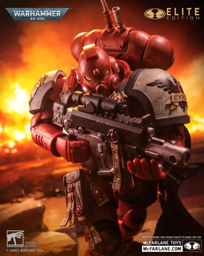 Warhammer 40,000 Action Figure – Captain Cyrus Elite Edition 20 cm 14